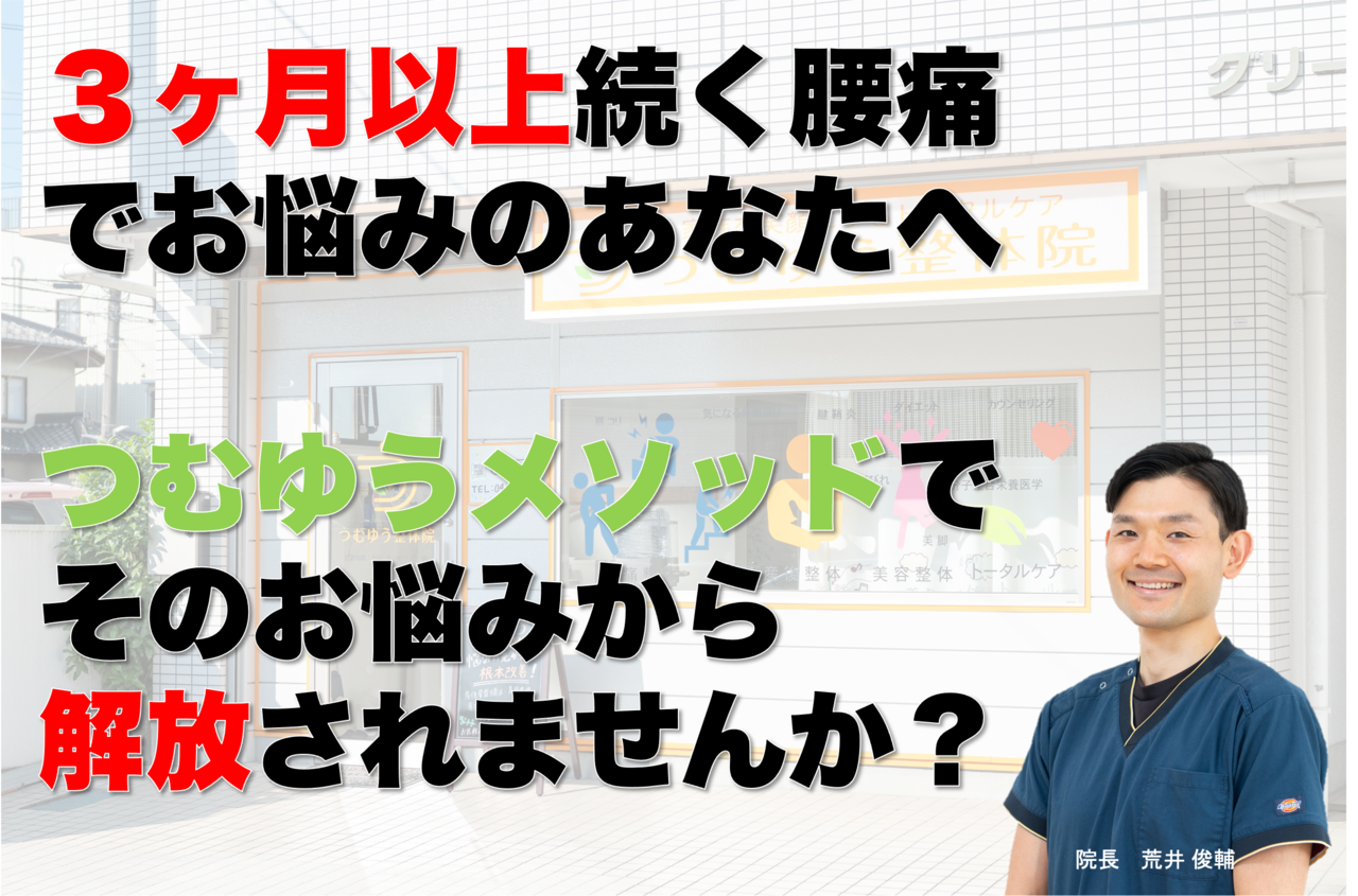 腰痛症のヘッドライン